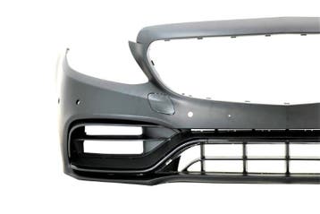Mercedes C-Klasse W205 C63 AMG Voorbumper | 18-21 | black, Auto-onderdelen, Carrosserie en Plaatwerk, Voor, Mercedes-Benz, Nieuw