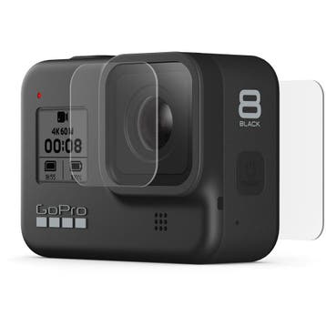 GoPro Tempered Glass Lens + Screen Protectors voor Hero 8, Ophalen of Verzenden, Nieuw, Overige merken