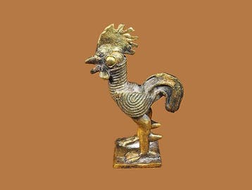 Het gewicht om het figuurlijke goud te wegen. Coq de Pagode.