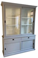 Buffetkast platinagrijs Tiel 180 x 240cm, Huis en Inrichting, Ophalen of Verzenden, Nieuw