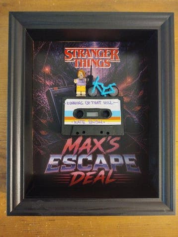 Stranger Things - Max Mayfield — Lego, vintage Tape - Runnin, Verzamelen, Nieuw