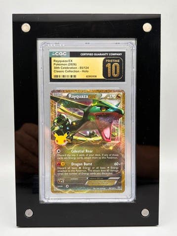 Pokémon - 1 Graded card - Rayquaza EX - 30th Celebration -, Nieuw