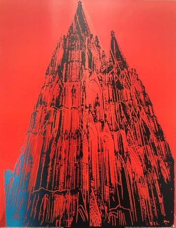 (after), Andy Warhol - Cologne Cathedral (red) - Te Neues