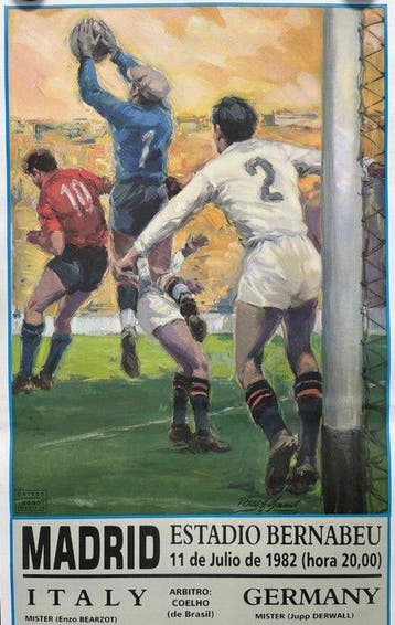 Donat Sauri - Italia vs Alemania - Final Copa Mundial 1982,