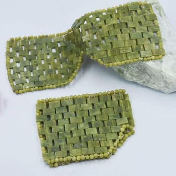 Natuurlijke Jade Roller & Gua Sha Set met Oogmasker - Gezich, Verzenden, Nieuw