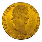Spanje. Fernando VII. 4 Escudos 1820 Madrid GJ