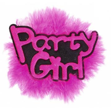 Speldje Party Girl vrijgezellen team - Vrijgezellenfeest, Ophalen of Verzenden, Nieuw