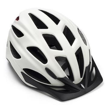 Fietshelm | Polisport | City Go (Maat L, Uniseks, Wit), Fietsen en Brommers, Fietsaccessoires | Fietshelmen, Verzenden, Nieuw