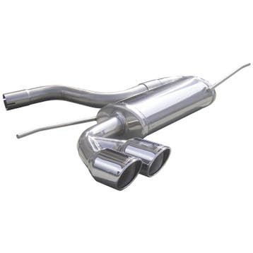 Sportuitlaat VW Golf VI 1.4 TSi (122pk) 2008- 2x80mm X-Race, Ophalen of Verzenden, Nieuw