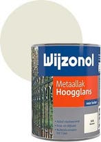 Wijzonol Metaallak Hoogglans Roomwit 9235 750 ml, Ophalen of Verzenden, Nieuw