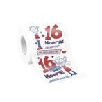 Wc papier 16 jaar, Hobby en Vrije tijd, Verzenden, Nieuw, Feestartikel