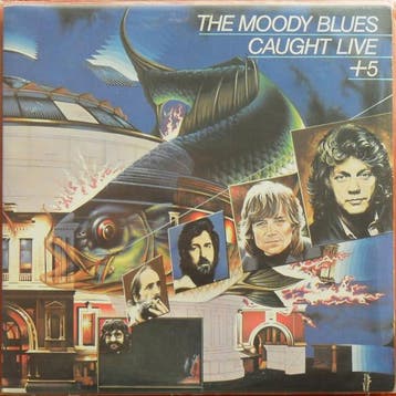 The Moody Blues - Caught Live +5, Ophalen of Verzenden, Gebruikt