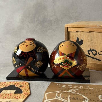 Lakker Vintage Handgemaakt - Hout, Urushi-lak - Japan - 20e