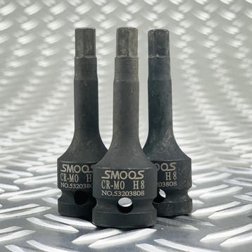 Smoos Losse inbus krachtdop H10 met 1/2 opname - 3 stuks -, Ophalen of Verzenden, Nieuw