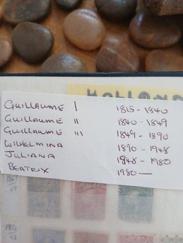 Nederland en Monaco 1852/2017 - Partij postzegels uit, Gestempeld