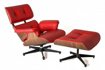 BF670 Classic Lounge stoel met Hocker, Huis en Inrichting, Fauteuils, Verzenden, Nieuw