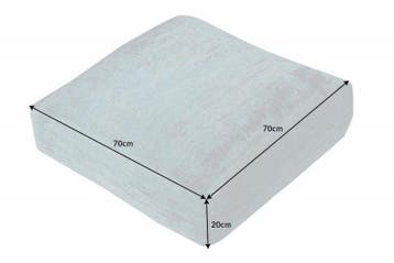 Design vloerkussen XL MODERN ART 70cm zitkussen met, Ophalen of Verzenden, Nieuw