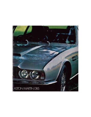 1971 ASTON MARTIN DBS BROCHURE ENGLISH, Boeken, Nieuw, Author