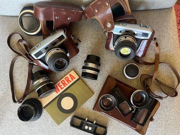Werra Carl Zeiss Jena Werra Matic Dual Camera Set - Lenses &, Audio, Tv en Foto, Nieuw