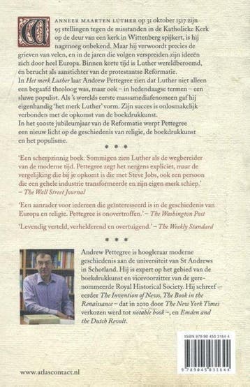 Het merk Luther, Ophalen of Verzenden, Nieuw