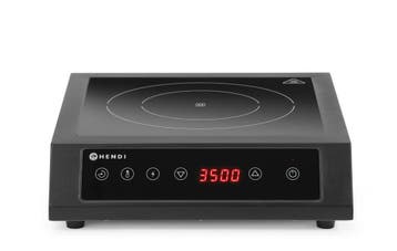 Inductiefornuis 3500 D XL, HENDI, Zwart, 220-240V/3500W, 355, Ophalen of Verzenden, Nieuw in verpakking