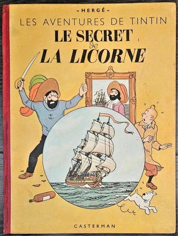 Tintin T11 - Le Secret de la Licorne - B1 - 1 Album -, Boeken, Nieuw