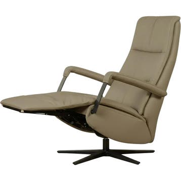 Leren elektrisch relaxfauteuil Core - Toledo Mocca, Huis en Inrichting, Fauteuils, Bohemian, Industrieel, Modern, Scandinavisch