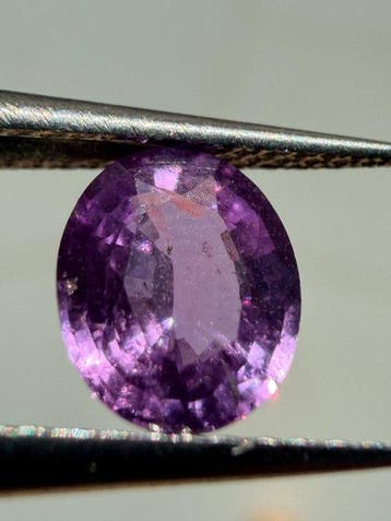 Zonder minimumprijs Roze Saffier - 0.90 ct - Antwerp, Nieuw