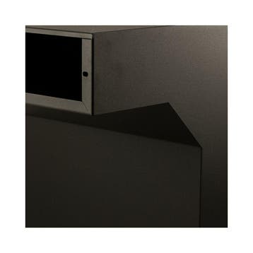 STOER! Berlijn 350-500mm flexibele postinbouwkast - RVS, Verzenden, Nieuw