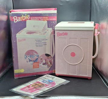Mattel - Barbiepop - Barbie Washer - Lavatrice - 1990-2000, Antiek en Kunst, Antiek | Speelgoed
