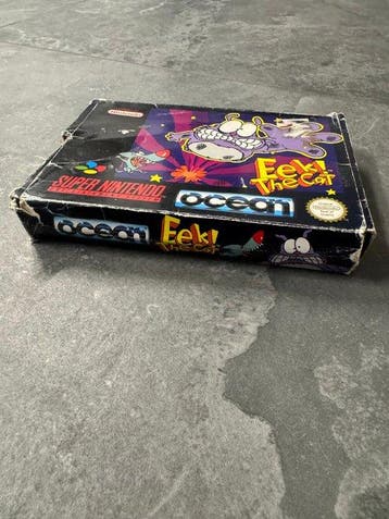 Nintendo - Snes - USA- Eek! The Cat - Videogame - In, Nieuw