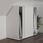 2dekans | Kledingkast schuine wand zolder slaapkamer, Huis en Inrichting, Kasten | Kledingkasten, Ophalen of Verzenden, Zo goed als nieuw