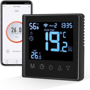Digitale Inbouw Thermostaat | Tweedekansje | OP=OP, Ophalen of Verzenden, Slimme thermostaat, Zo goed als nieuw