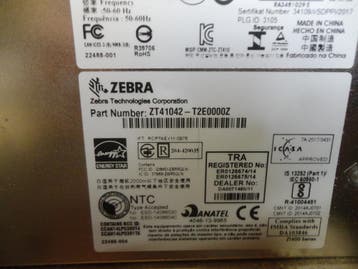 Zebra ZT410 Thermal Label Printer Cutter USB LAN BT 203Dpi, Ophalen of Verzenden, Nieuw, Zebra