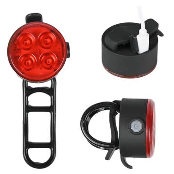 Benson Fietslamp - Helder Rood Licht - COB LEDs - USB Opl..., Ophalen of Verzenden, Nieuw