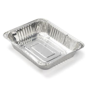 Aluminium bakje | 2 stuks (320 x 260 x 60 mm), Verzenden, Nieuw, BBQ-Collection