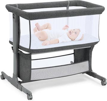 Ledikant - Babybed - 3 in 1 - Verstelbaar - Inklapbaar - Don, Verzenden, Zo goed als nieuw