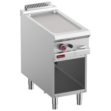 Diamond Bakplaat | Gas | Geribd | Op Open Kast | 7.9kW | 400, Ophalen of Verzenden, Nieuw in verpakking