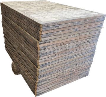 Steenschotten - Massief kunststof - AANBIEDING, Doe-het-zelf en Verbouw, Platen en Panelen, Ophalen, Zo goed als nieuw, Overige materialen