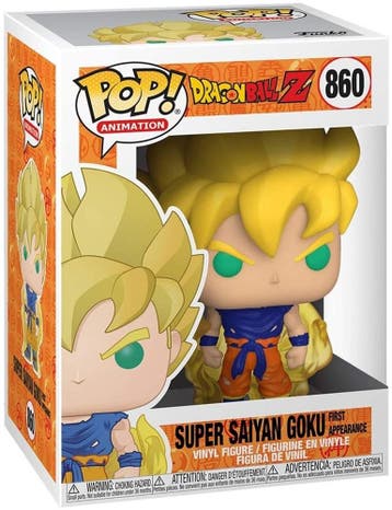 Funko Pop! - Dragon Ball Z SS Goku #860 | Funko - Hobby, Verzamelen, Verzenden, Nieuw