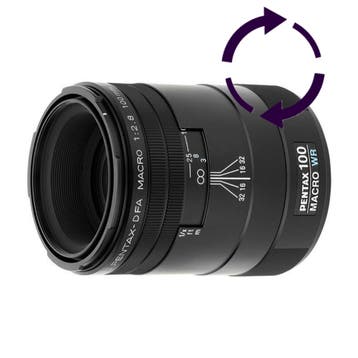 Pentax D-FA Macro 100mm f/2.8 WR K-mount objectief -, Verzenden, Gebruikt, Pentax