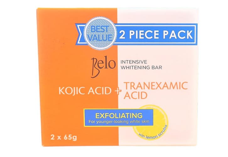 Belo intensive whitening exfoliërende zeep 2x 65gr, Sieraden, Tassen en Uiterlijk, Beautycases, Ophalen of Verzenden