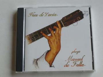 Paco de Lucia - plays Manuel de Falla, Ophalen of Verzenden, Zo goed als nieuw