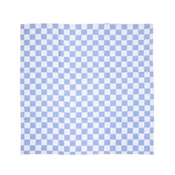 Theedoek blauw geblokt 100% katoen | 660(b)x660(d)mm Vogue, Verzenden, Nieuw in verpakking