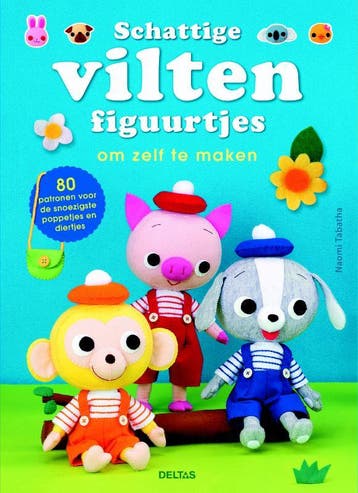 Schattige vilten figuurtjes om zelf te maken - Naomi Tabatha, Verzenden, Zo goed als nieuw, Naomi Tabatha