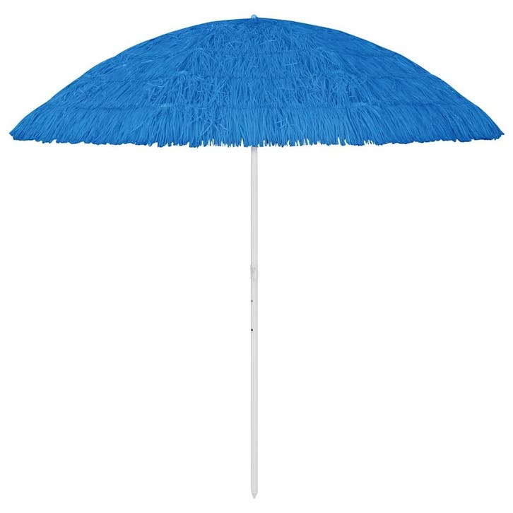 vidaXL Strandparasol Hawaï 300 cm blauw, Tuin en Terras, Parasols, Strandparasol, Nieuw, 2 tot 3 meter, Verzenden