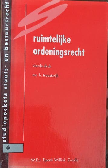 Ruimtelijke ordeningsrecht - Troostwijk, Verzenden, Gelezen