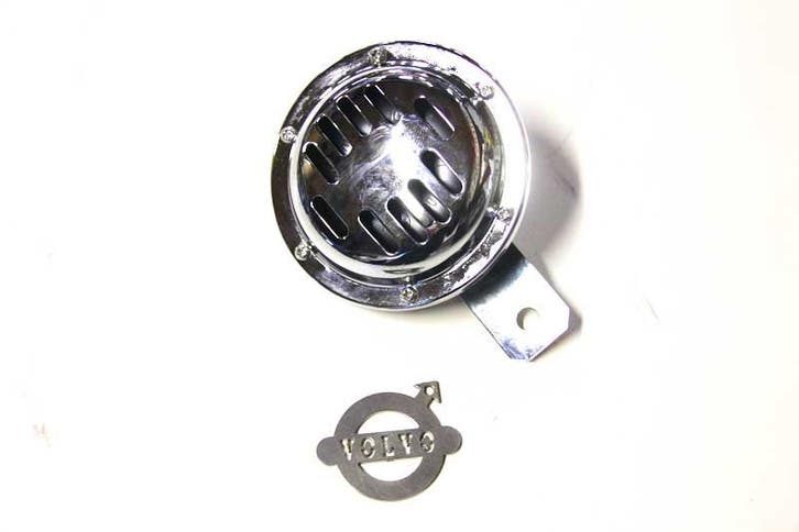 Klassieke claxon laag ZWART, Auto diversen, Auto-accessoires, Ophalen of Verzenden