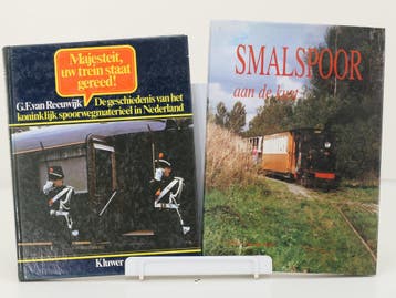 Majesteit, uw trein staat gereed! en Smalspoor aan de kus..., Boeken, Ophalen of Verzenden, Nieuw