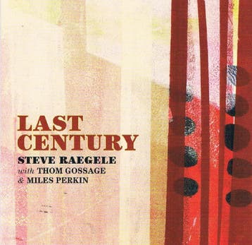 cd - Steve Raegele - Last Century, Verzenden, Zo goed als nieuw